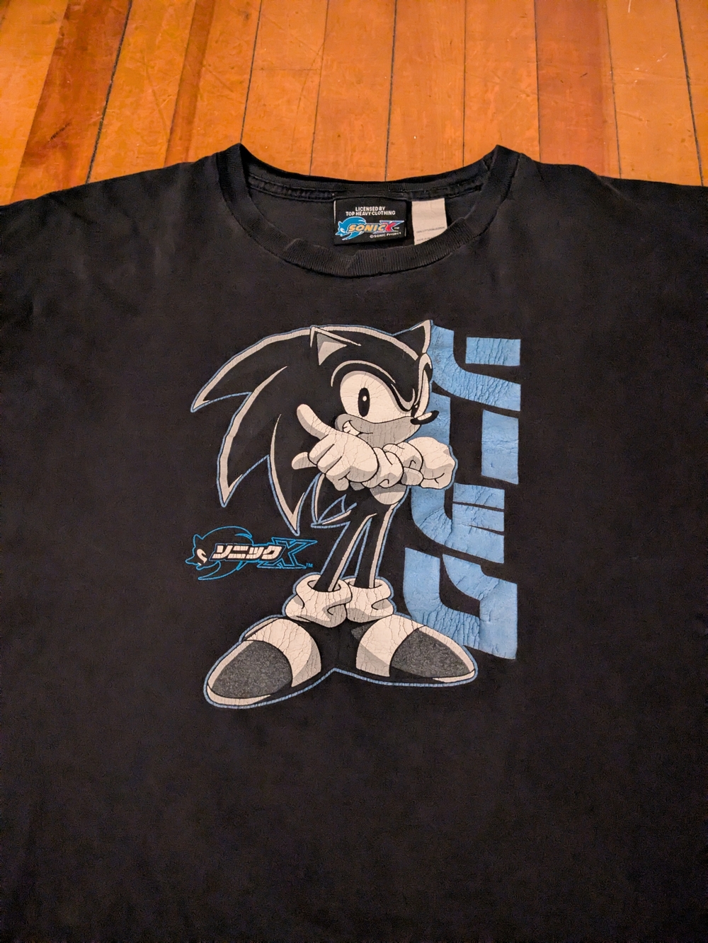 VTG SONIC Hedgehog × Shadow Sega tee - XL
